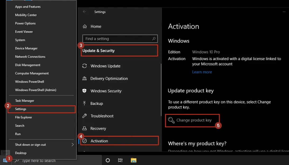 Ghid activare Windows 10
